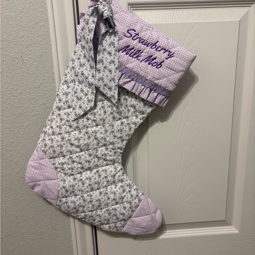 Strawberry Milk Mob Stocking